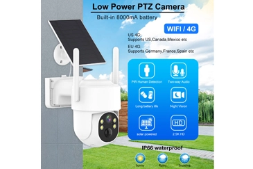 Solar Low Power Outdoor Camera Solution